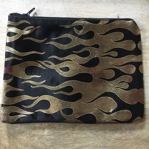 Handmade flame make up bag and coin purse